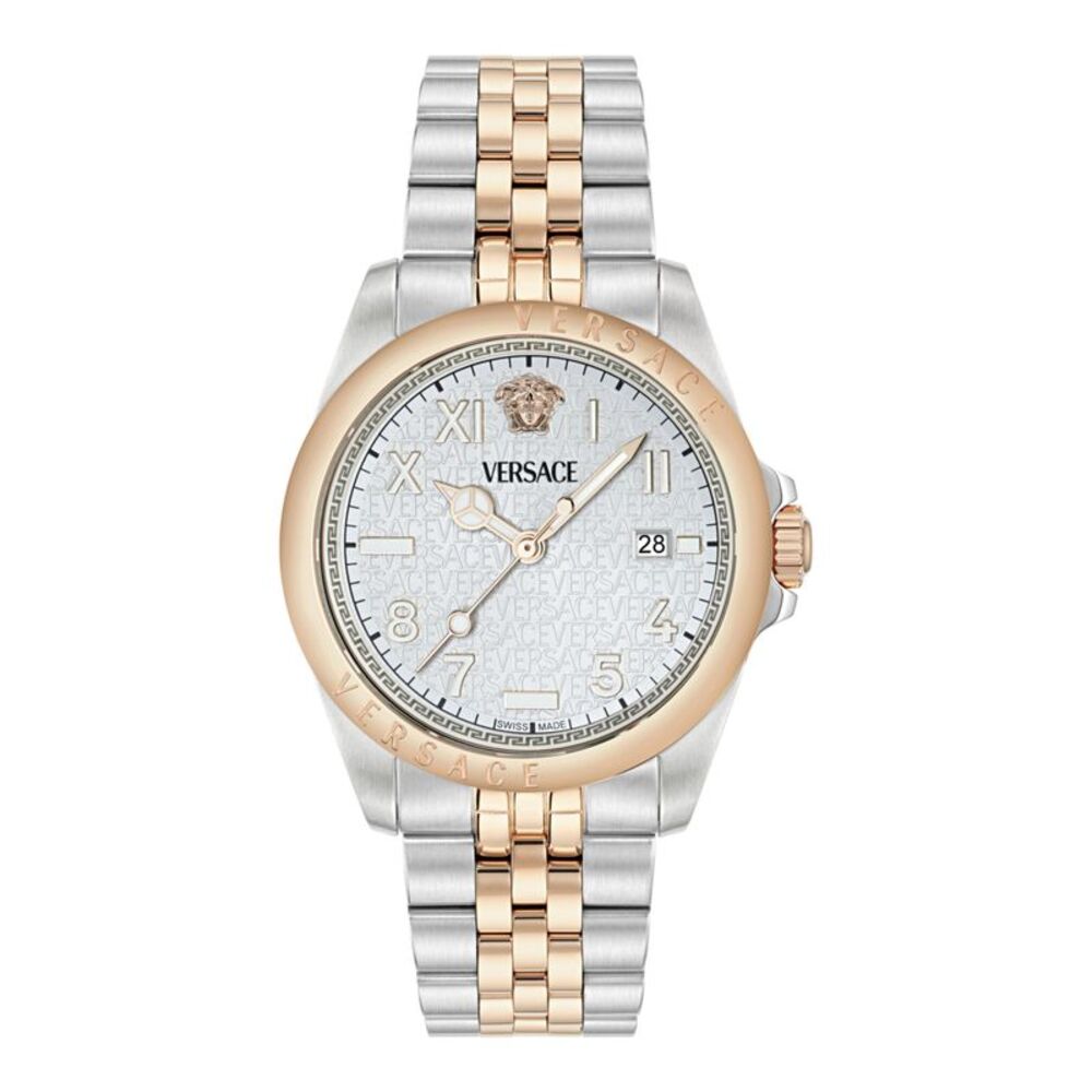Versace  Anteo Bracelet Watch Two Tone Mens